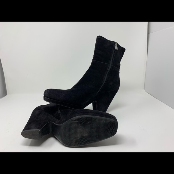 PRADA SUEDE ANKLE BOOTS - Picture 3 of 8